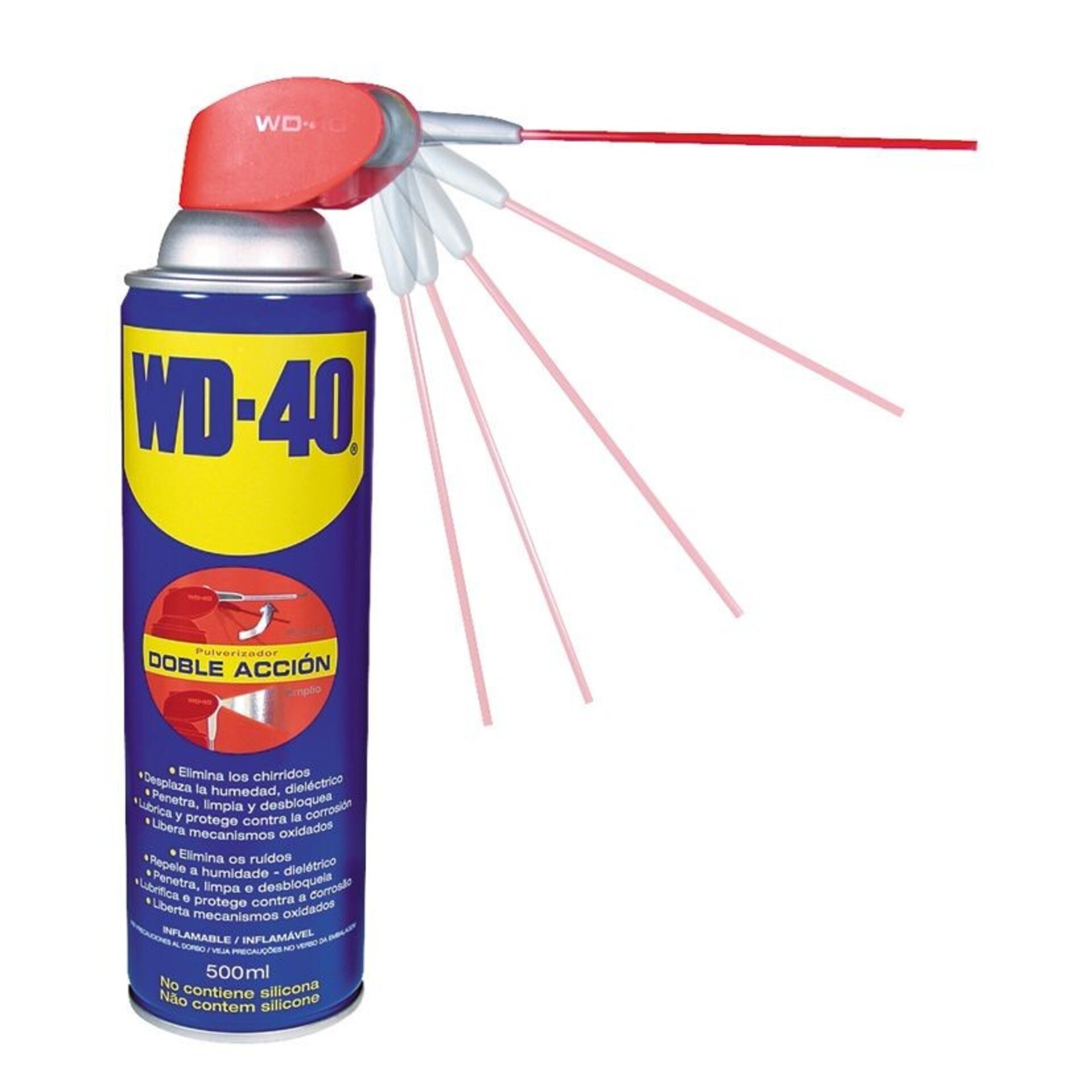 Aceite multiusos WD-40 Spray 500ml - 1